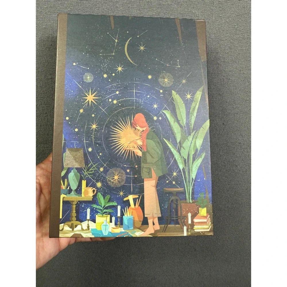 STICKII Pop Advent Calendar Mossery Stationery Journal Ring Bound Whimsical Art